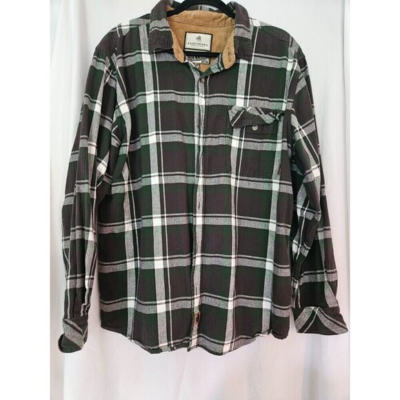 Legendary Whitetail The Original Buck Camp Button Down Men’s Plaid Shirt Size XL - Picture 1 of 11